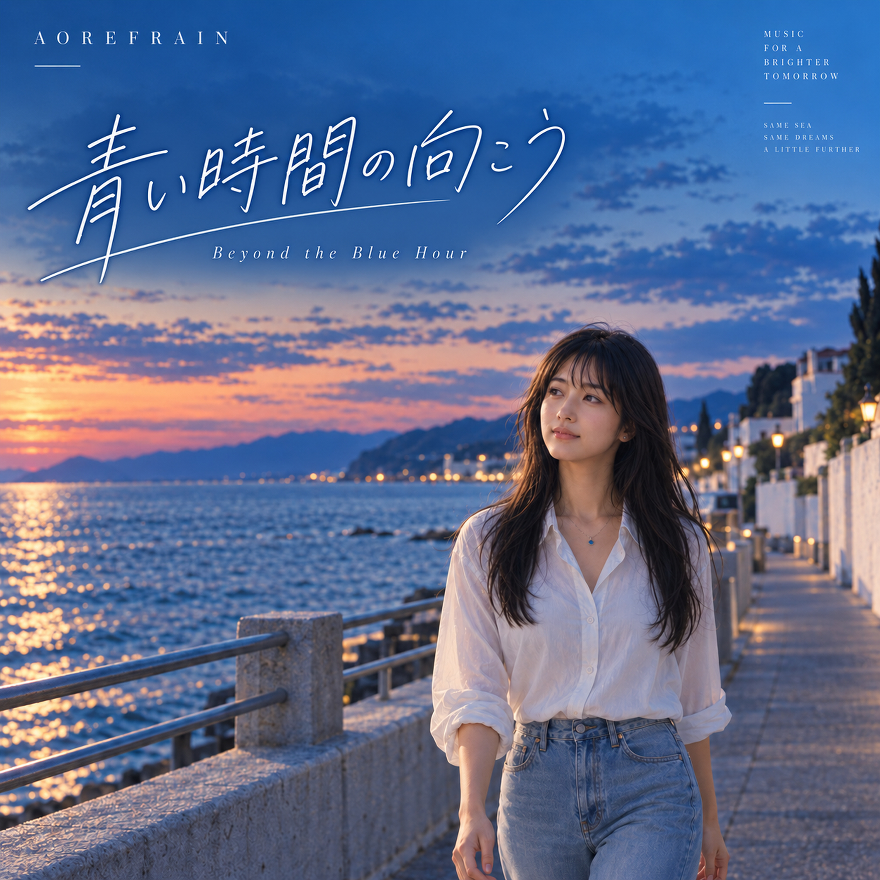 青い時間の向こう — AOREFRAIN cover artwork